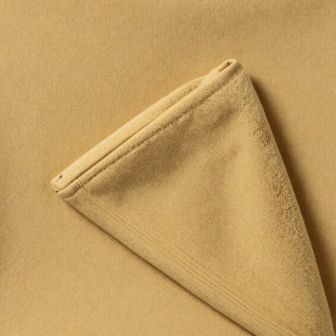 Antique Moss 100% cotton fleece hoodie fabric swatch